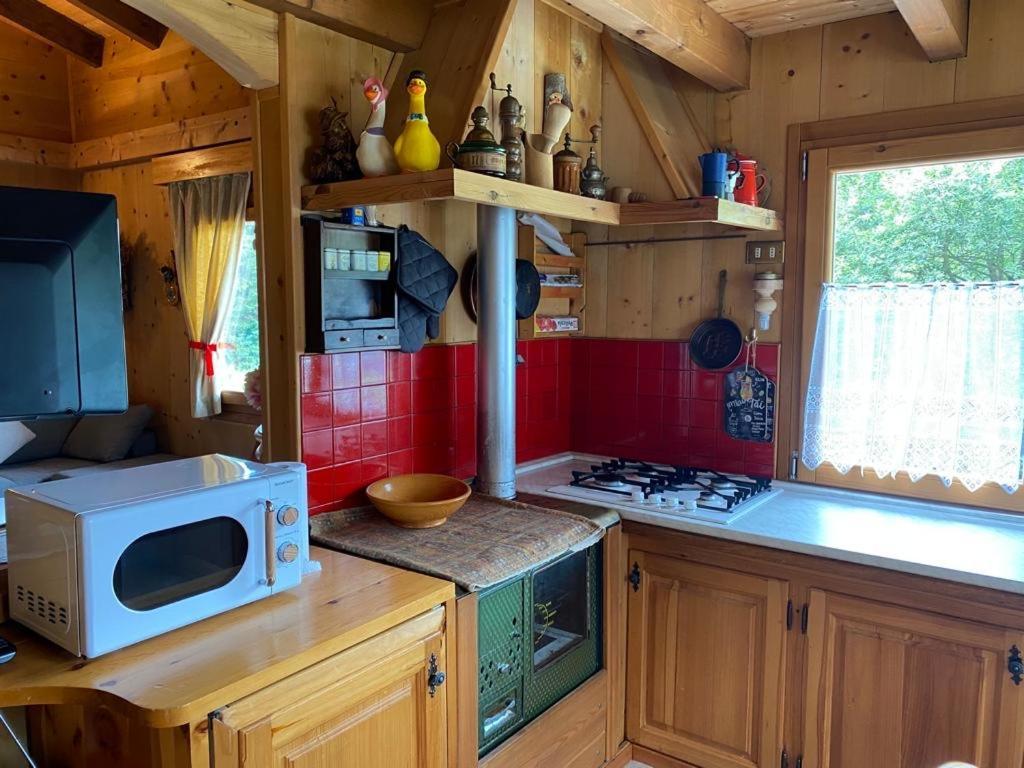 Chalet Joen Ski & Bike Andalo Bagian luar foto
